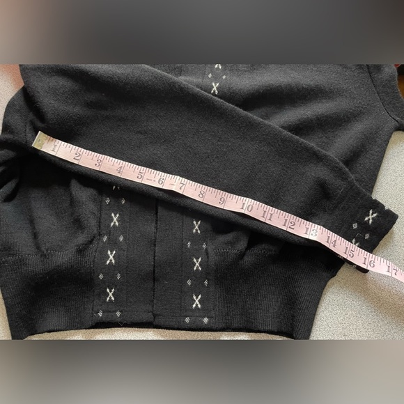 Vintage Fabrice Karel Black Open Cocoon Sweater - Picture 10 of 10